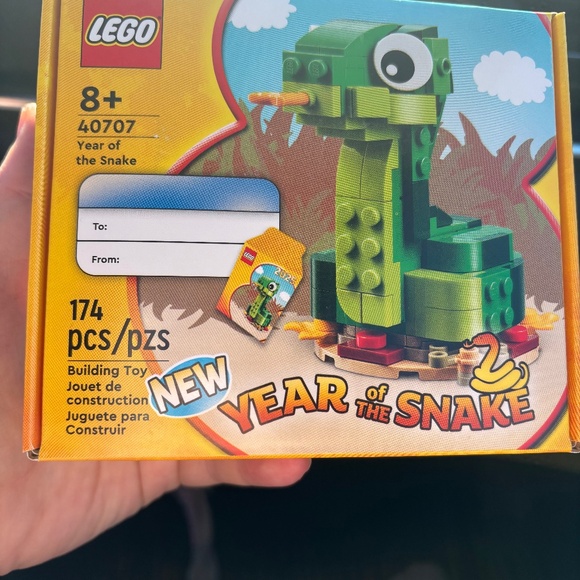 Lego Year of the Snake BNIB 40707 Lunar Chinese New Year 2025 brick toy building - Picture 1 of 2